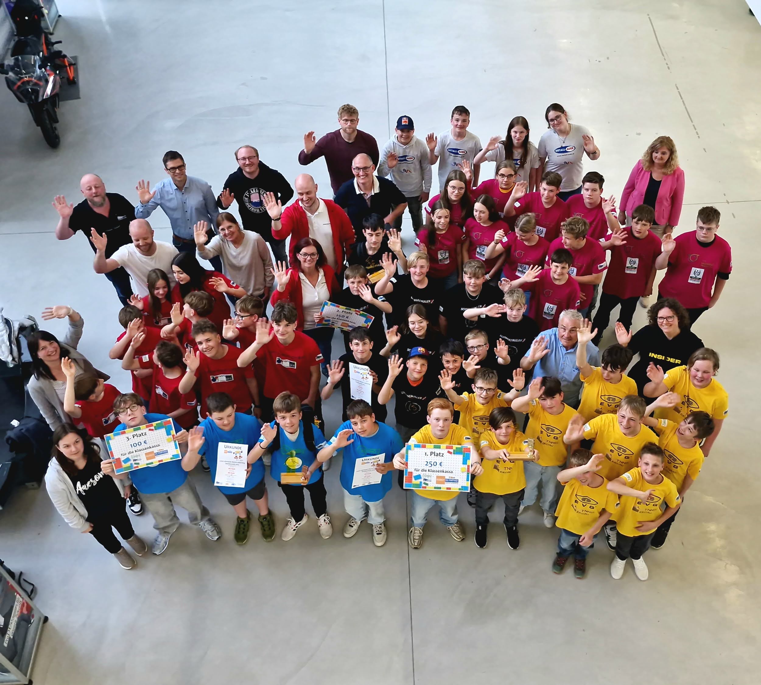 Robotik Bezirkswettbewerb - robot olympiad district schärding