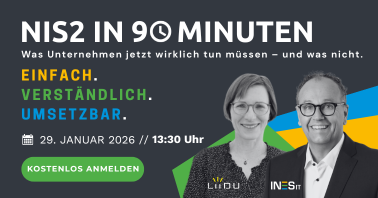 NIS2 in 90 Minuten! Neues Webinar der Firma INES IT